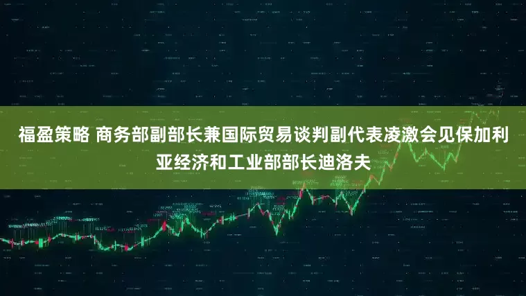 福盈策略 商务部副部长兼国际贸易谈判副代表凌激会见保加利亚经济和工业部部长迪洛夫