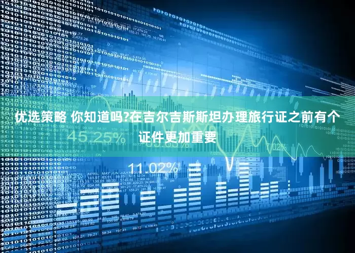 优选策略 你知道吗?在吉尔吉斯斯坦办理旅行证之前有个证件更加重要